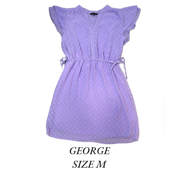 PURPLE DRESS SIZE M - Picture 1 of 10